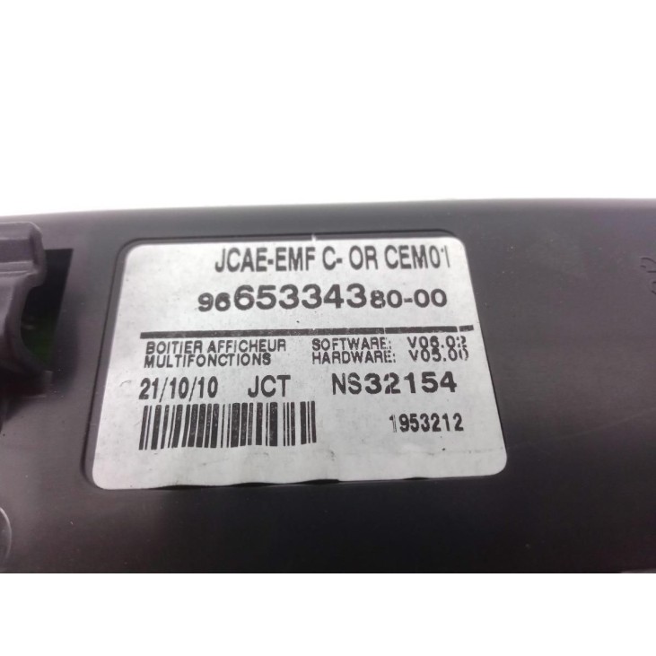 966533438000 DISPLAY CITROEN C4 II (B7) |Desguaces La Cabaña