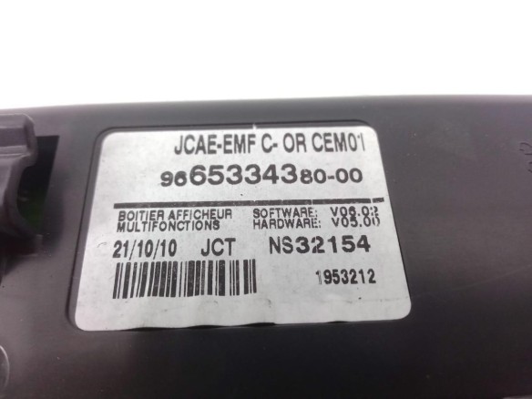 966533438000 DISPLAY CITROEN C4 II (B7) |Desguaces La Cabaña