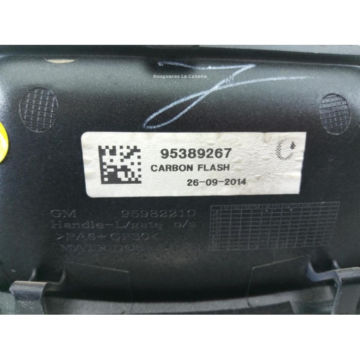 95389267 MANILLA PORTON / TAPA MALETA EXT OPEL MOKKA / MOKKA X (J13) |Desguaces La Cabaña