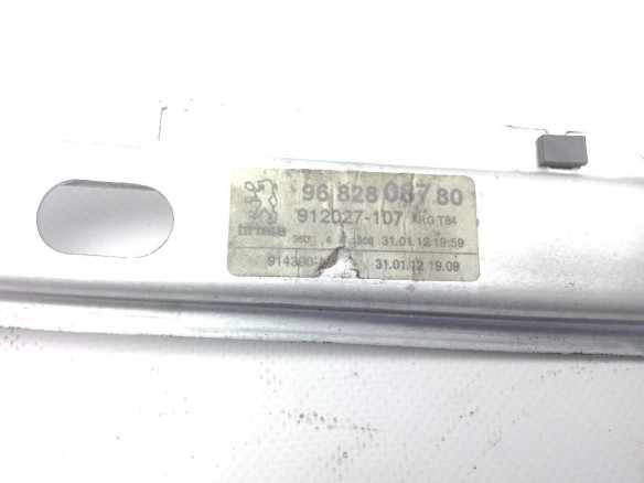 9682808780 ELEVALUNAS PUERTA LAT TRA IZQ PEUGEOT 3008 Limusina (0U_) |Desguaces La Cabaña