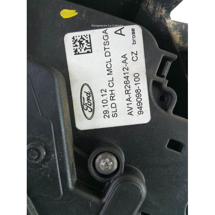 AV1AR26412AA CERRADURA PUERTA LAT TRA DER FORD B-MAX (JK) |Desguaces La Cabaña