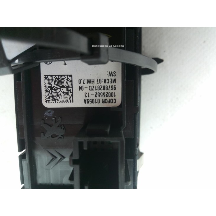 96788281ZD MANDO ELEVALUNAS PUERTA LAT DEL IZQ PEUGEOT 2008 II |Desguaces La Cabaña