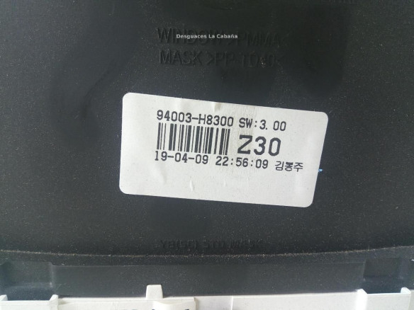 94003H8300 CUADRO INSTRUMENTOS KIA STONIC (YB) |Desguaces La Cabaña