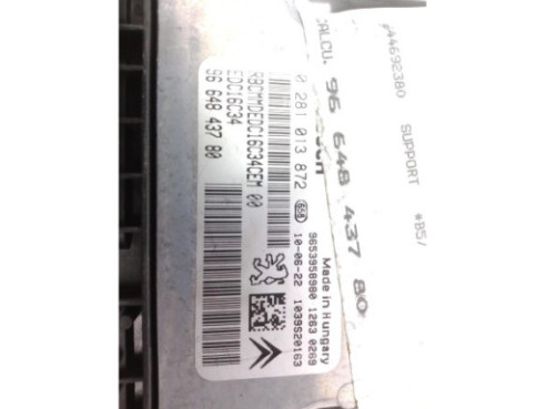 9664843780 CENTRALITA MOTOR PEUGEOT 308 (4A_, 4C_) |Desguaces La Cabaña