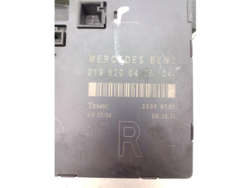 2198200226 CENTRALITA MOTOR MERCEDES BENZ CLS (C219) |Desguaces La Cabaña