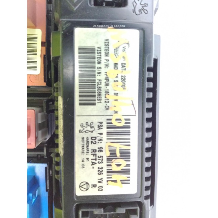 96573783YW, MANDO CLIMA PEUGEOT 407 (6D_) |Desguaces La Cabaña
