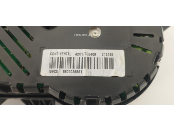 5802036581 CUADRO INSTRUMENTOS IVECO DAILY VI Caja/Chasis |Desguaces La Cabaña