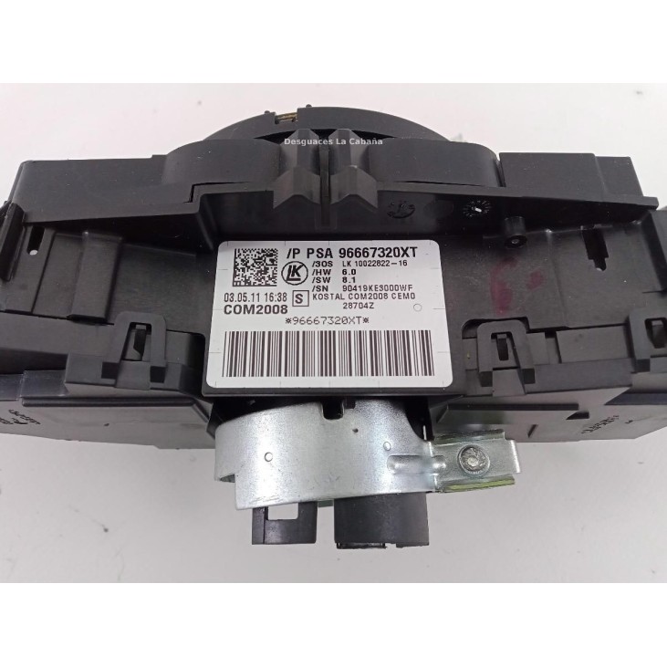 96667320XT MANDO COMPLETO PEUGEOT 5008 |Desguaces La Cabaña