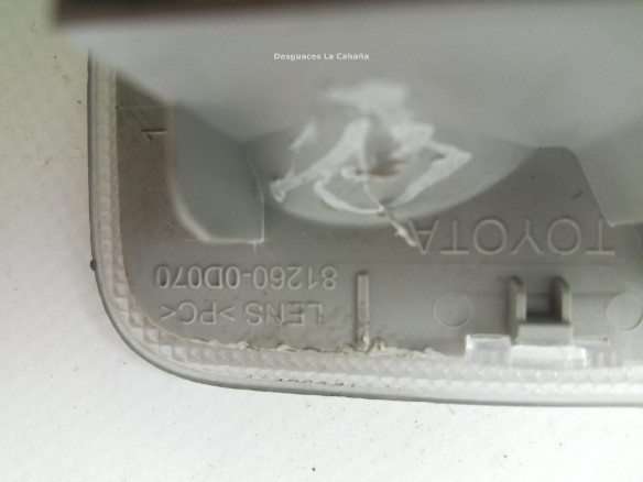 812600D070 PLAFON DEL TOYOTA YARIS (_P13_) |Desguaces La Cabaña