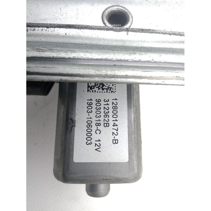 ELEVALUNAS PUERTA LAT DEL IZQ OPEL VIVARO B Furgón (X82) |Desguaces La Cabaña