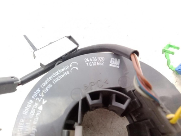 24436920, CARRETE AIRBAG OPEL ZAFIRA A Limusina (T98) |Desguaces La Cabaña
