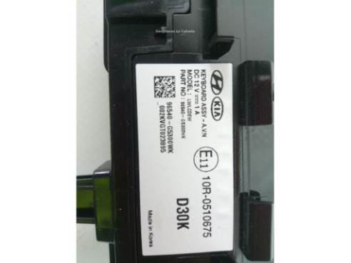96540G5300WK MODULO ELECTRONICO 7 KIA NIRO |Desguaces La Cabaña