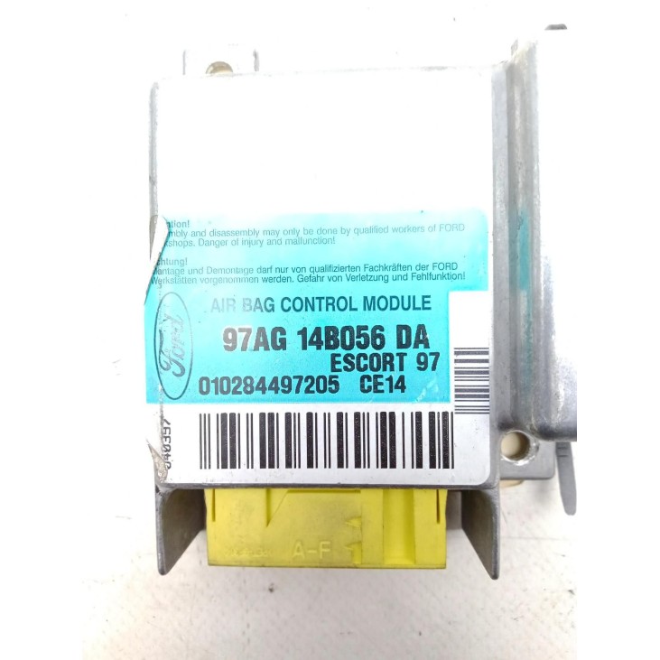 97AG14B056DA, CENTRALITA AIRBAG FORD ESCORT VII (GAL, AAL, ABL) |Desguaces La Cabaña