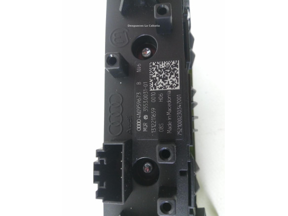 4N0959673B MANDO MULTIMEDIA AUDI A6 (4A2, C8) |Desguaces La Cabaña