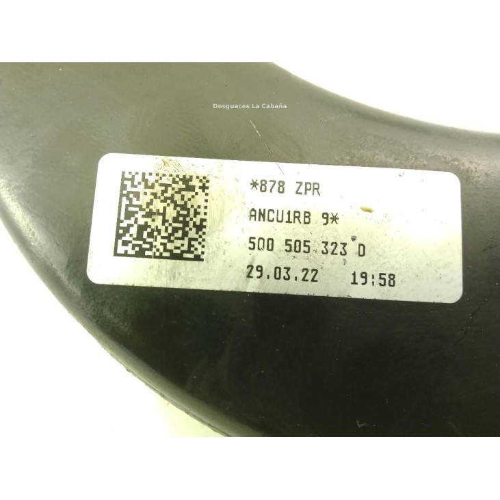 5Q0505531B BRAZO SUSPENSION TRA DER SUP SKODA SUPERB III Ranchera familiar (3V5) |Desguaces La Cabaña