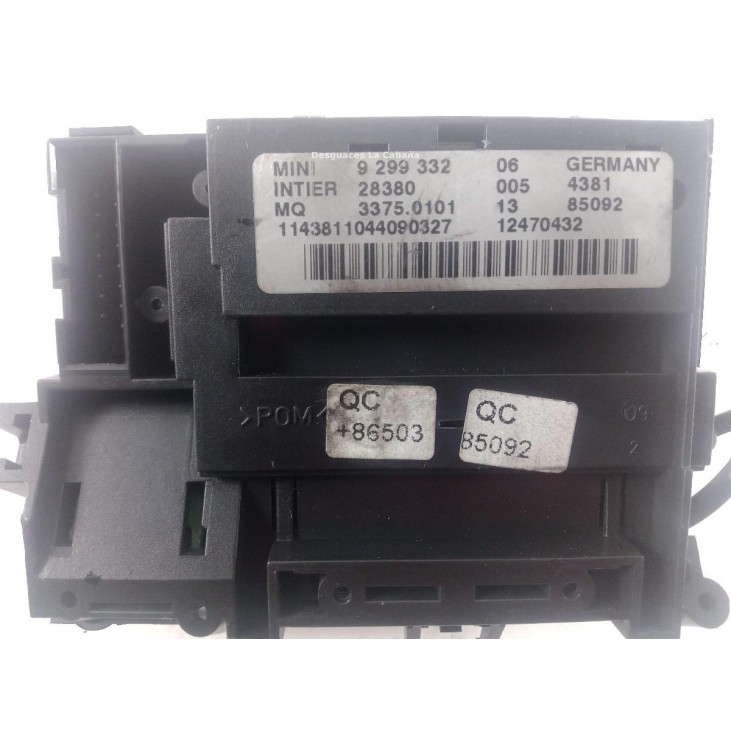 929933206 MODULO ELECTRONICO 4 MINI MINI COUNTRYMAN (R60) |Desguaces La Cabaña