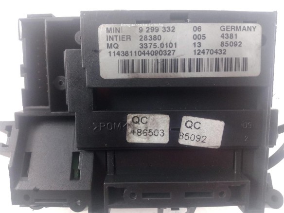 929933206 MODULO ELECTRONICO 4 MINI MINI COUNTRYMAN (R60) |Desguaces La Cabaña