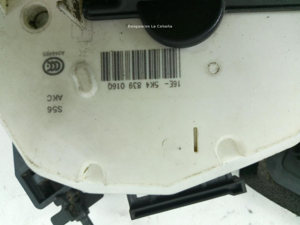 5K4839016Q CERRADURA PUERTA LAT TRA DER SEAT LEON ST (5F8) |Desguaces La Cabaña