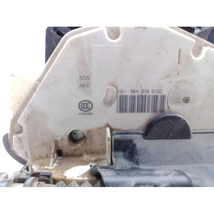 5K4839015Q CERRADURA PUERTA LAT TRA IZQ SEAT LEON (5F1) |Desguaces La Cabaña