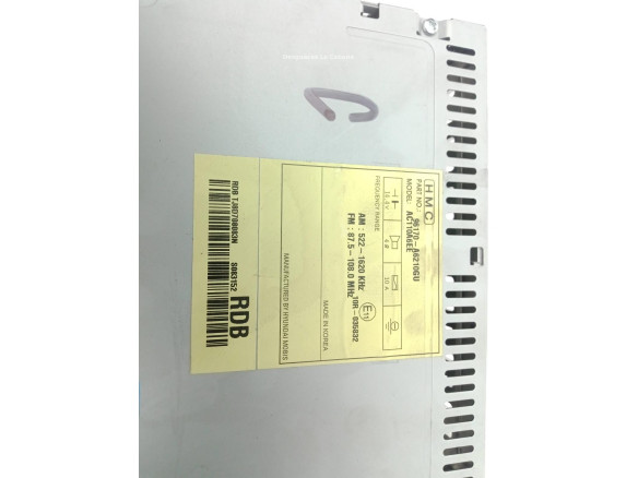 96170A6210GU MODULO RADIO HYUNDAI i30 (GD) |Desguaces La Cabaña