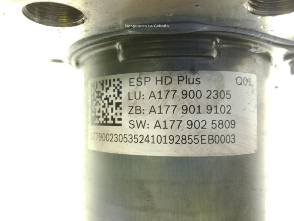 A1779002305 GRUPO ABS MERCEDES BENZ CLASE A (W177) |Desguaces La Cabaña