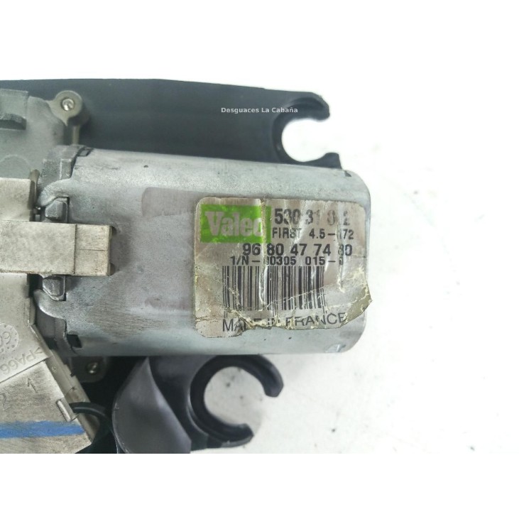 9680477480 MOTOR LIMPIAPARABRISAS TRA PEUGEOT 5008 |Desguaces La Cabaña