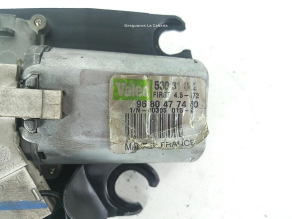 9680477480 MOTOR LIMPIAPARABRISAS TRA PEUGEOT 5008 |Desguaces La Cabaña