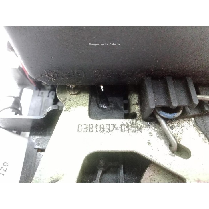 3B1837015N CERRADURA PUERTA LAT DEL IZQ VW PASSAT (3B2) |Desguaces La Cabaña