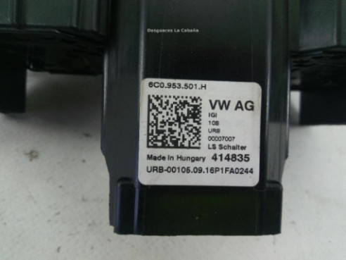 6C0953501H MANDO COMPLETO SKODA FABIA III (NJ3) |Desguaces La Cabaña