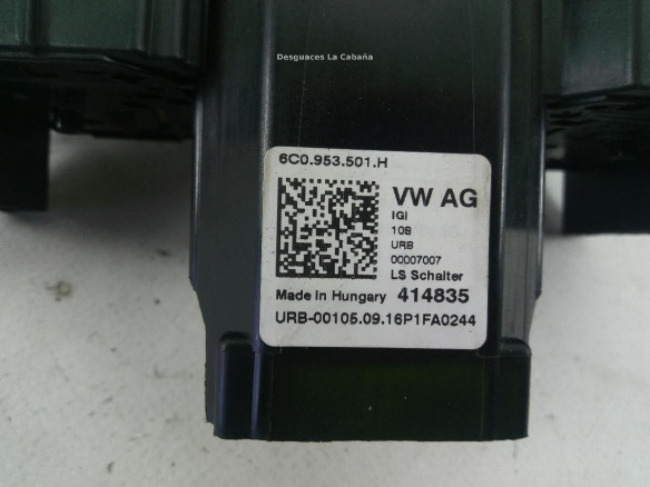 6C0953501H MANDO COMPLETO SKODA FABIA III (NJ3) |Desguaces La Cabaña