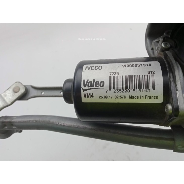 W000051914 MOTOR LIMPIAPARABRISAS DEL IVECO DAILY VI Furgón |Desguaces La Cabaña