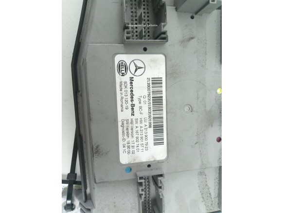 A2139007923 CENTRALITA CONFORT MERCEDES BENZ CLASE E (W213) |Desguaces La Cabaña
