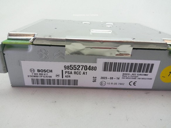 9855270480 MODULO RADIO OPEL MOKKA |Desguaces La Cabaña