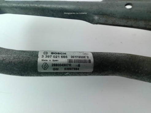 0390243508 MOTOR LIMPIAPARABRISAS DEL RENAULT TRAFIC III Furgón (FG_) |Desguaces La Cabaña