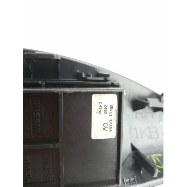 254111KA5A MANDO ELEVALUNAS PUERTA LAT DEL DER NISSAN JUKE (F15) |Desguaces La Cabaña