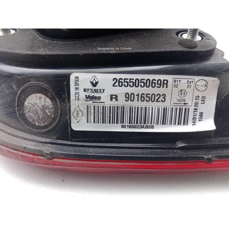 265505069R PILOTO TRA DER INT RENAULT KADJAR (HA_, HL_) |Desguaces La Cabaña