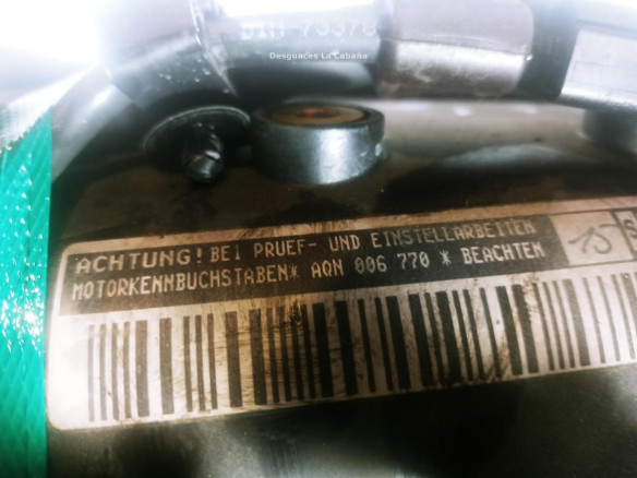 AQN MOTOR VW GOLF IV (1J1) |Desguaces La Cabaña