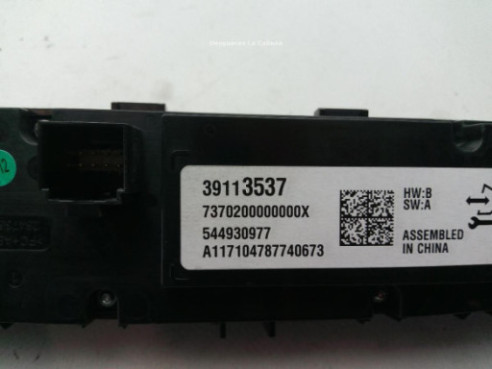 39113537 MANDO CLIMA OPEL INSIGNIA B Grand Sport (Z18) |Desguaces La Cabaña
