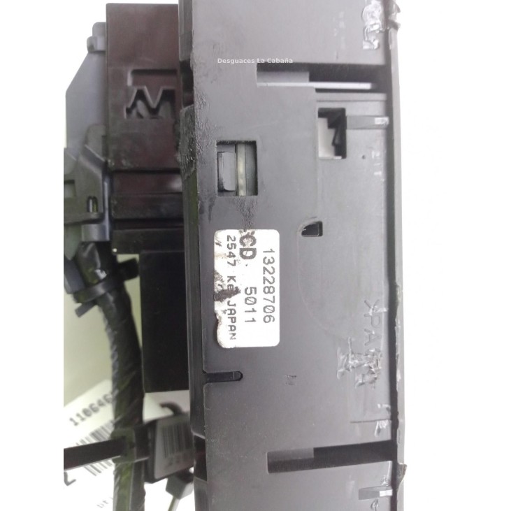 13228706 MANDO ELEVALUNAS PUERTA LAT DEL IZQ OPEL ASTRA H (A04) |Desguaces La Cabaña