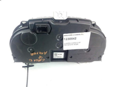 P0013372167,ACM8, CUADRO INSTRUMENTOS OPEL CORSA D (S07) |Desguaces La Cabaña