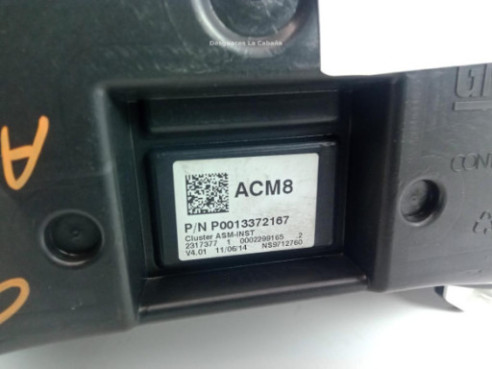 P0013372167,ACM8, CUADRO INSTRUMENTOS OPEL CORSA D (S07) |Desguaces La Cabaña