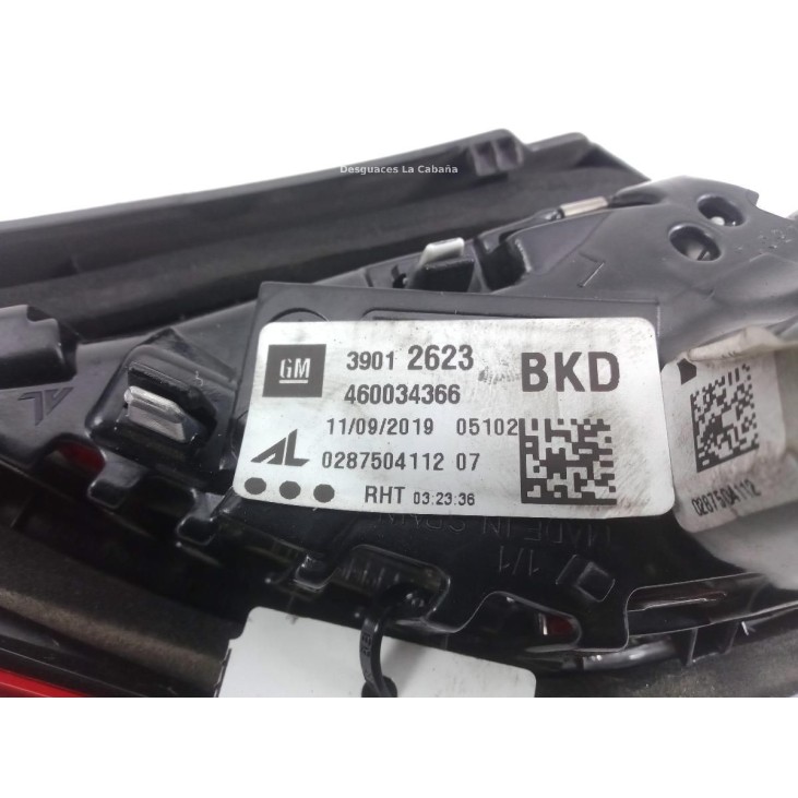 39012623 PILOTO TRA IZQ INT OPEL CORSA E (X15) |Desguaces La Cabaña