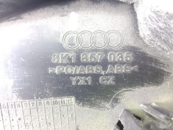 8K1857035 GUANTERA INFERIOR DER AUDI A5 (8T3) |Desguaces La Cabaña