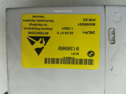 9138969 MODULO ELECTRONICO 4 BMW 5 (E60) |Desguaces La Cabaña