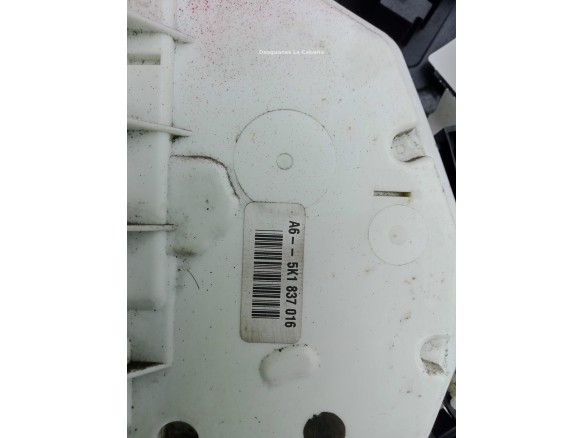 5K1837016 CERRADURA PUERTA LAT DEL DER VW GOLF VI (5K1) |Desguaces La Cabaña