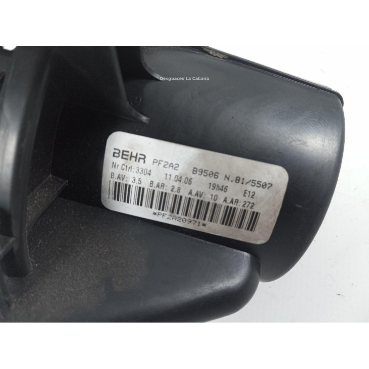 B9506 MOTOR CALEFACCION PEUGEOT 307 SW (3H) |Desguaces La Cabaña