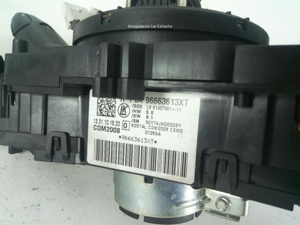 96663613XT MANDO COMPLETO PEUGEOT 5008 |Desguaces La Cabaña