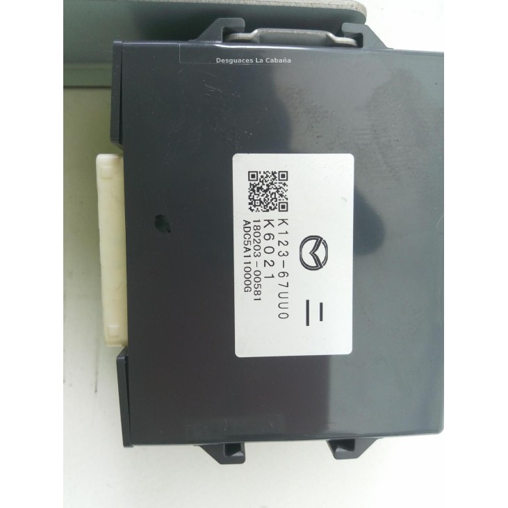 K12367UU0 MODULO ELECTRONICO 7 MAZDA CX-5 (KF) |Desguaces La Cabaña