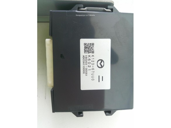 K12367UU0 MODULO ELECTRONICO 7 MAZDA CX-5 (KF) |Desguaces La Cabaña