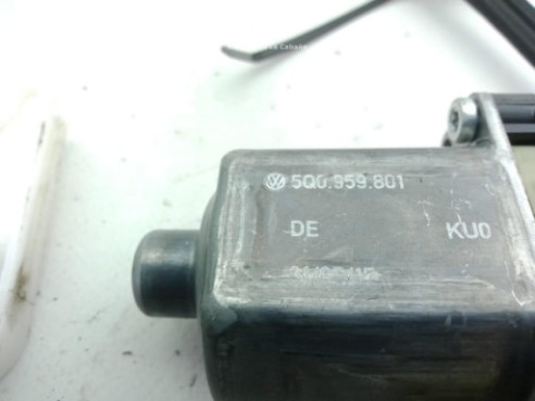 5Q0959801 ELEVALUNAS PUERTA LAT TRA IZQ AUDI A3 Sportback (8VA, 8VF) |Desguaces La Cabaña